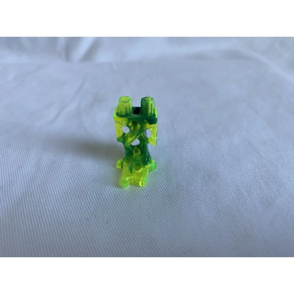 LEGO Ghost LEG GREEN Green Trans Bright One Foot Leg Ghostly #4